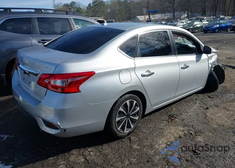 2017 Nissan Sentra Sv z USA, uszkodzony, nr VIN 3N1AB7AP8HL648397